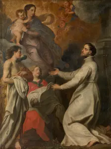 Saint Norbert Receives the Garment of his Order. Creator: Gerard Seghers