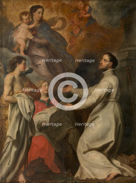 Saint Norbert Receives the Garment of his Order. Creator: Gerard Seghers.