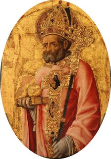 Saint Nicholas, c 1450. Creator: Vivarini; Antonio (ca 1440-1480)