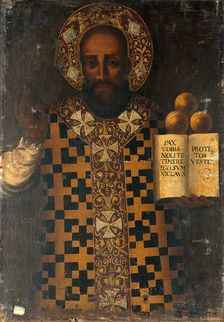 Saint Nicholas, c14th century. Creator: Unknown