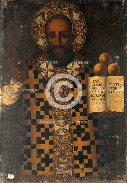 Saint Nicholas, c14th century. Creator: Unknown.