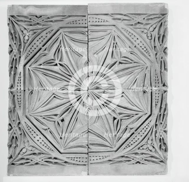 Saint Nicholas Hotel: Spandrel Panel, 1892/93. Creator: Adler & Sullivan.