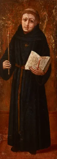 Saint Nicholas of Tolentine (?), 15th century. Creator: Unknown