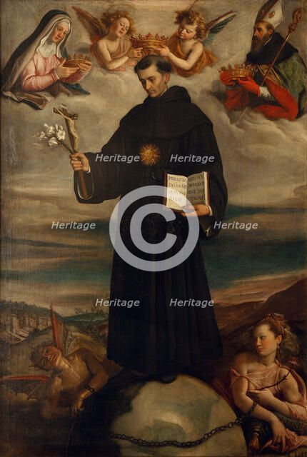 Saint Nicholas of Tolentino, 1588.