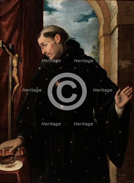 Saint Nicholas of Tolentino, 1604. Creator: Luis de Carvajal.
