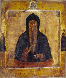 Saint Nikita, the stylite of Pereyaslav. Creator: Russian School