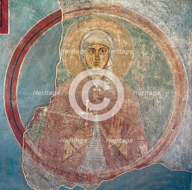 Saint Sophia. Artist: Ancient Russian frescos  