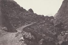 Saint-Sauveur. Sentier du chaos conduisant à Gavarnie (Saint-Sauveur. The Path to Chaos..., 1853. Creator: Joseph Vigier