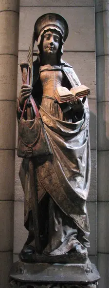 Saint Savina of Troyes or Saint Syra, French, 1510-20. Creator: Unknown