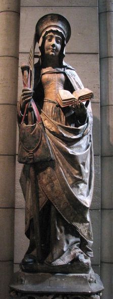 Saint Savina of Troyes or Saint Syra, French, 1510-20. Creator: Unknown