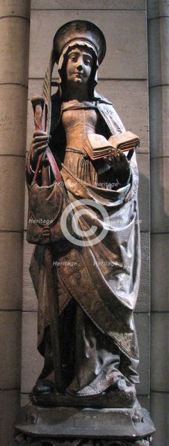 Saint Savina of Troyes or Saint Syra, French, 1510-20. Creator: Unknown.