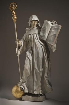 Saint Scholastica, c.1755. Creator: Circle of Ignaz Günther