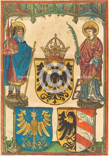 Saint Sebaldus and Saint Lawrence, c. 1480. Creator: Unknown.