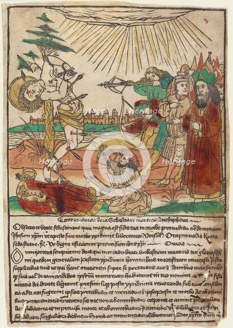 Saint Sebastian, 1440/1460. Creator: Unknown.