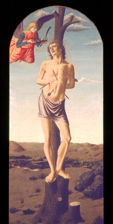 Saint Sebastian 1457. Artist: Andrea del Castagno