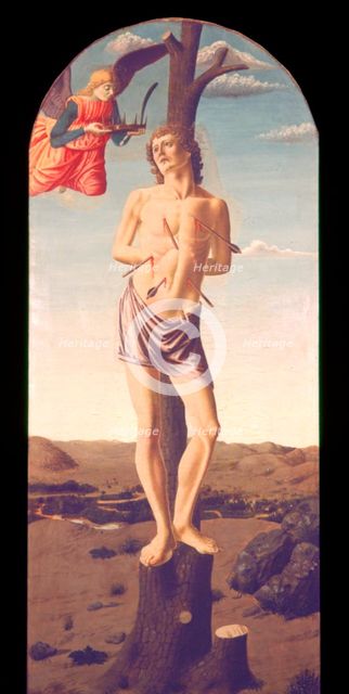 'Saint Sebastian', 1457. Artist: Andrea del Castagno