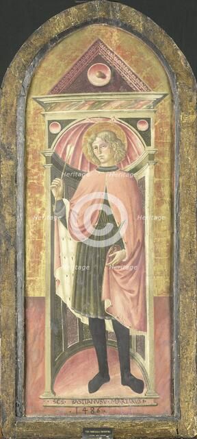 Saint Sebastian, 1460-1499. Creator: Anon.