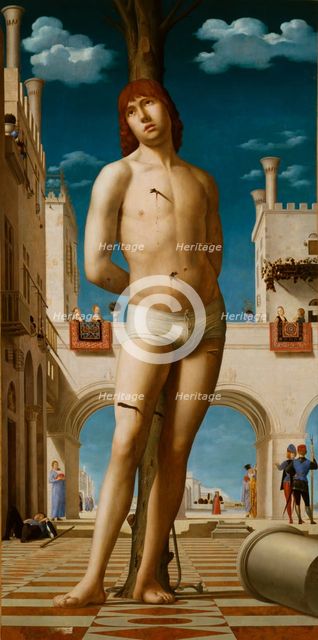 Saint Sebastian, 1478. Artist: Antonello da Messina (ca 1430-1479)