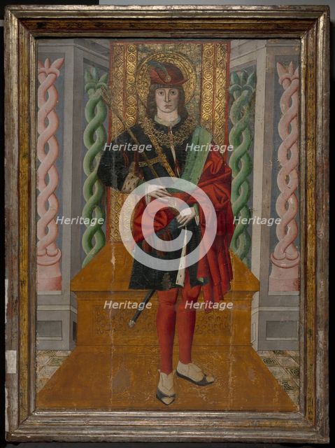 Saint Sebastian, 1490/1500. Creator: Unknown.