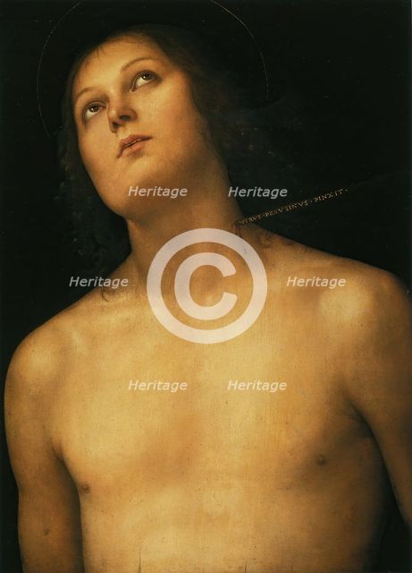 Saint Sebastian, 1493. Creator: Perugino.
