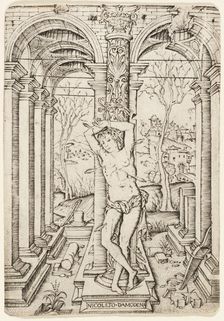 Saint Sebastian, 1500/10. Creator: Nicoletto da Modena