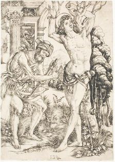 Saint Sebastian, 1506/07. Creator: Master I.B. with the Bird