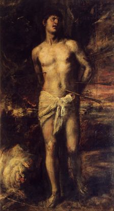 Saint Sebastian, 1570. Creator: Titian