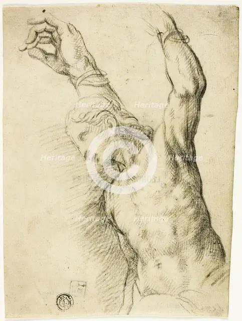 Saint Sebastian, 1580s. Creators: Vincenzo Campi, St Sebastian.