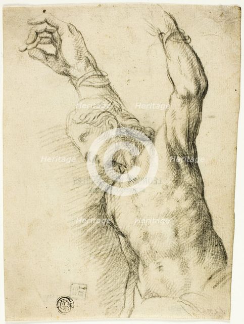 Saint Sebastian, 1580s. Creators: Vincenzo Campi, St Sebastian.
