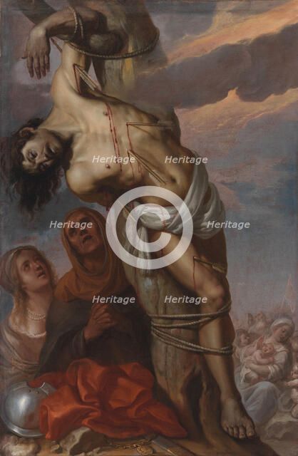 Saint Sebastian, 1615-1620. Creator: Cajés, Eugenio (1575-1634).