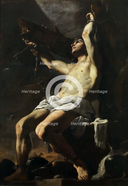 Saint Sebastian, 1655-1657. Creator: Preti, Mattia (1613-1699).