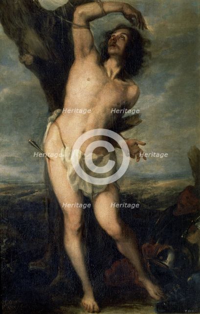 Saint Sebastian, 17th century. Creator: Carreño de Miranda, Juan (1614-1685).