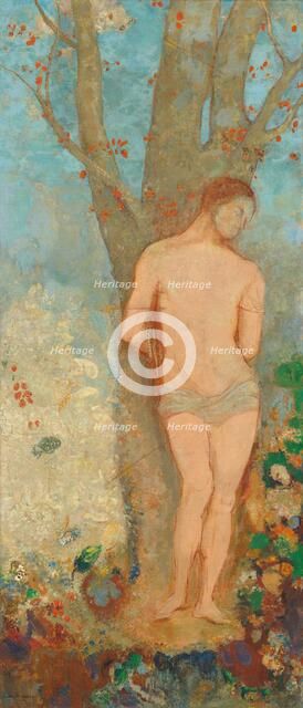 Saint Sebastian, 1910/1912. Creator: Odilon Redon.