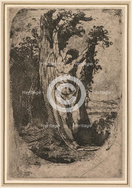 Saint Sebastian, about 1776. Creator: James Barry (Irish, 1741-1806).