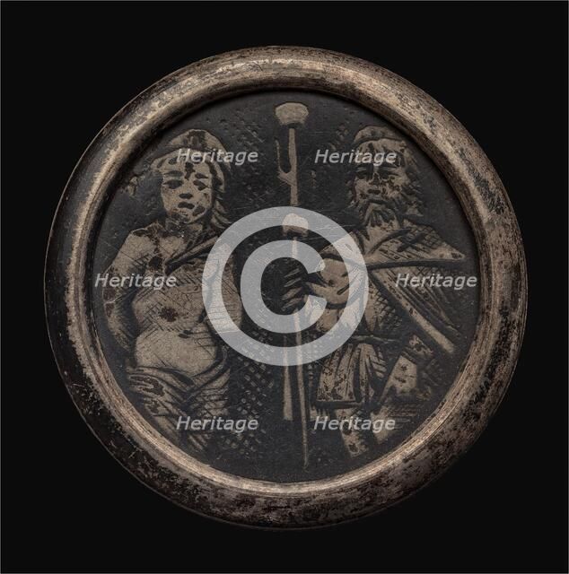 Saint Sebastian and Saint Roch, 15th century. Creator: Unknown.