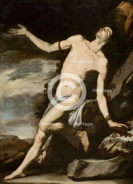 Saint Sebastian. Artist: Ribera, José, de (1591-1652)