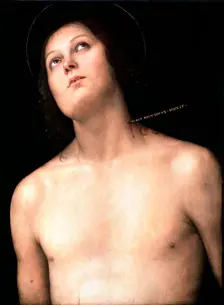 Saint Sebastian between 1493 and 1494. Artist: Perugino