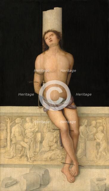 Saint Sebastian, c. 1505. Creator: Amico Aspertini.