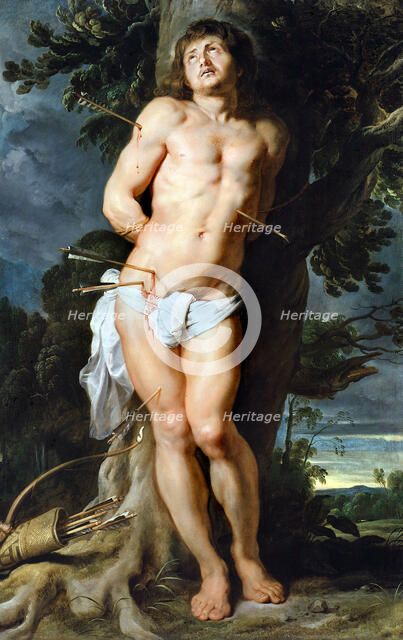 Saint Sebastian, c. 1618. Artist: Rubens, Pieter Paul (1577-1640)