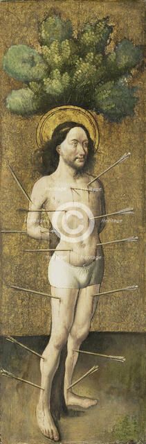 Saint Sebastian, c.1460. Creator: Master ES.