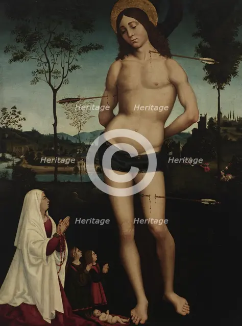 Saint Sebastian, c1505. Creator: Antonio Rimpacta.