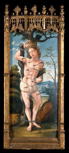Saint Sebastian, c1500s. Creator: Santa Cruz
