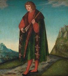 Saint Sebastian, c1520. Creator: Lucas Cranach the Elder