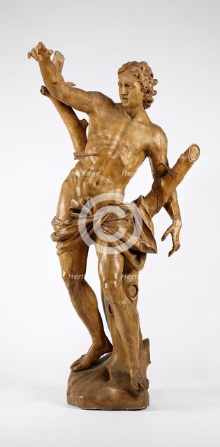 Saint Sebastian, c1710/1712. Creator: Giovanni Giuliani.