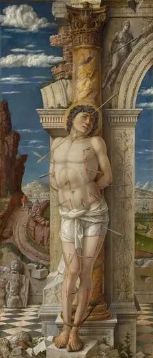 Saint Sebastian, ca 1459. Artist: Mantegna, Andrea (1431-1506)