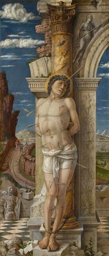 Saint Sebastian, ca 1459. Artist: Mantegna, Andrea (1431-1506)