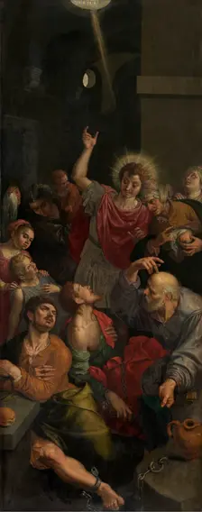 Saint Sebastian in Prison, 1575. Creator: Ambrosius Francken I