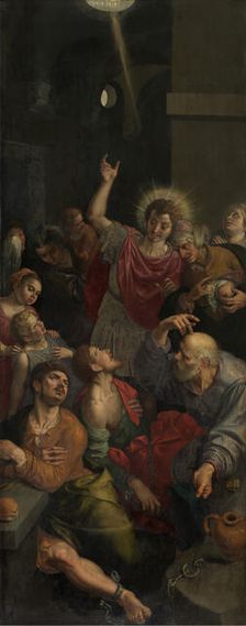 Saint Sebastian in Prison, 1575. Creator: Ambrosius Francken I