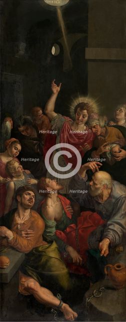 Saint Sebastian in Prison, 1575. Creator: Ambrosius Francken I.