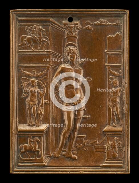 Saint Sebastian, late 15th - early 16th century. Creator: Moderno.